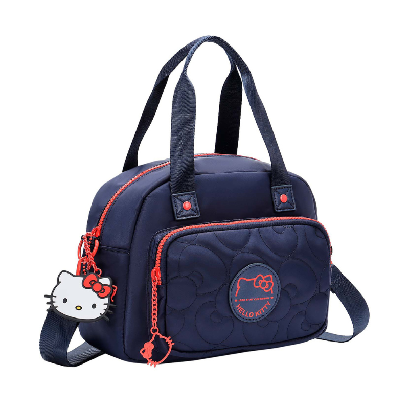 Bolsa Bag Feminina Hello Kitty Semax Azul Hk26022