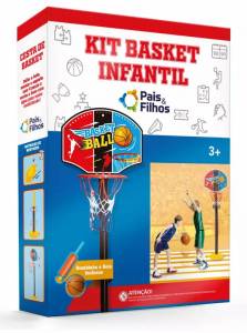Brinquedo Kit Basquete Infantil Pais E Filhos19038