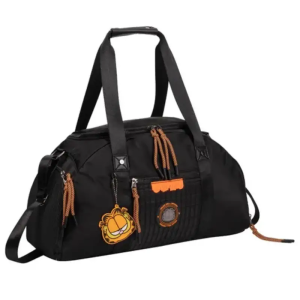 Bolsa Sacola Viagem Garfield Preta - Semax 