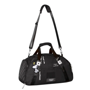Bolsa De Viagem Snoopy Preto - Semax 