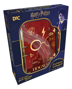 Fichário Dac Colegial Harry Potter 5290 Estojo + Divisória + Folhas