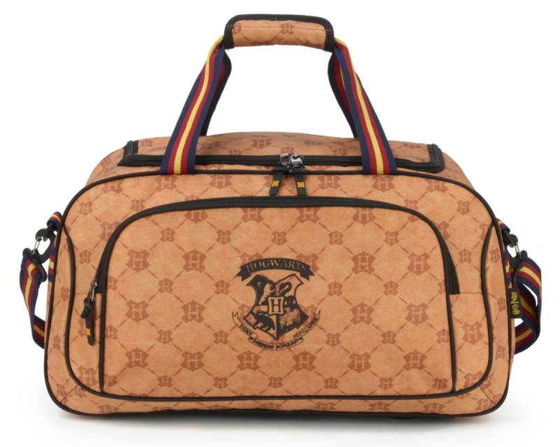 Sacola Viagem Luxcel Harry Potter Marrom Sa46756