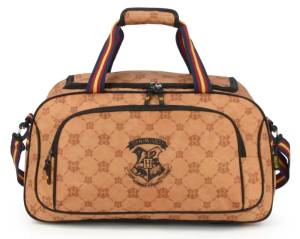 Sacola Viagem Luxcel Harry Potter Marrom Sa46756
