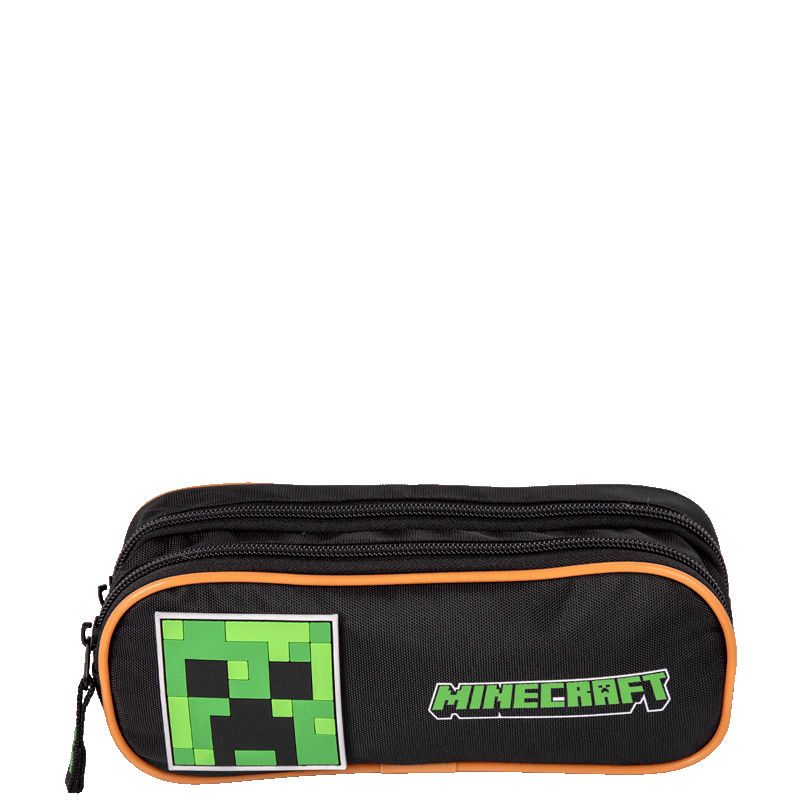 Estojo Sestini Minecraft Outdoors 2 Fechos 66429-01