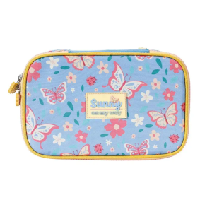 Estojo Feminino Sunny Borboleta Box 1 Fecho Xeryus 15887