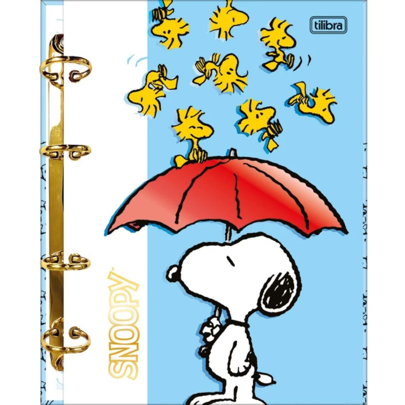 Fichário Colegial Snoopy Cartonado -  Tilibra