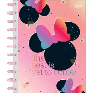 Caderno Tilidisco 10 Matérias 160 Folhas Minnie Mouse Tilibra Connect