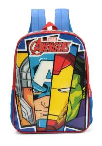 Mochila Luxcel Avengers Azul Is39501ag