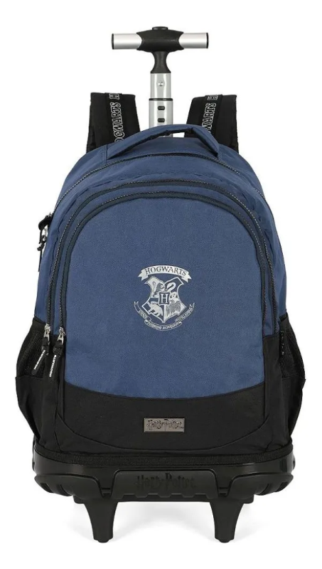 Mochila Carrinho Luxcel Harry Potter Azul MC49752HP