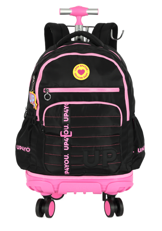 Mochila Carrinho Luxcel Up4you Preta MC49592UP