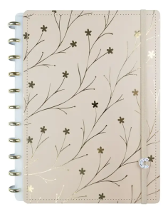 Caderno Inteligente 80 Folhas Miss Floral By Giulia Benite