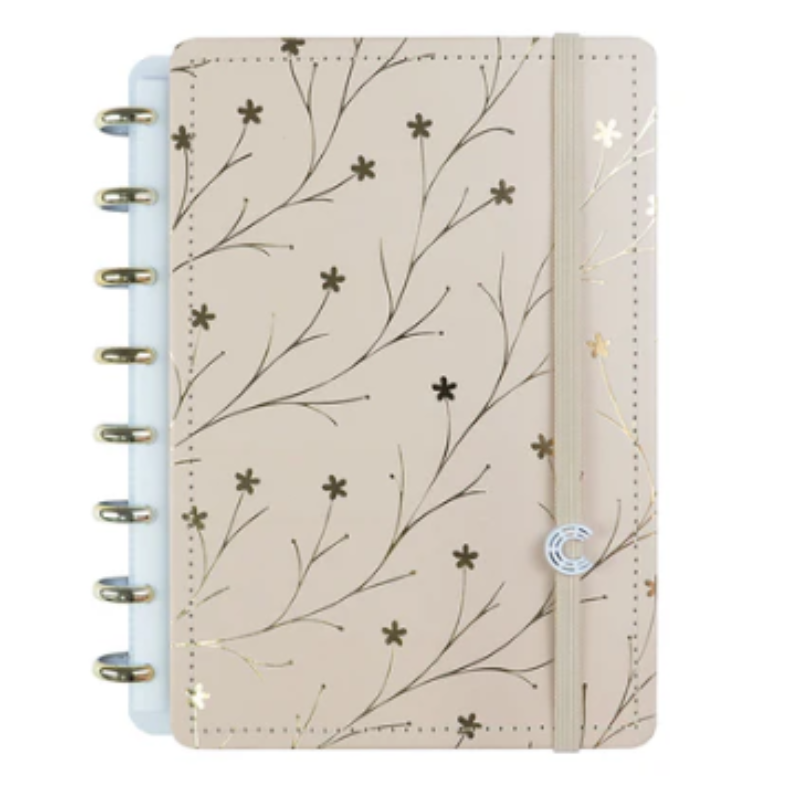 Caderno Inteligente A5 80F Miss Floral By Giulia Benite