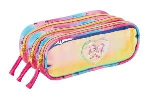 Estojo Sestini Capricho Encantada Pink 3 Fechos 76095-08