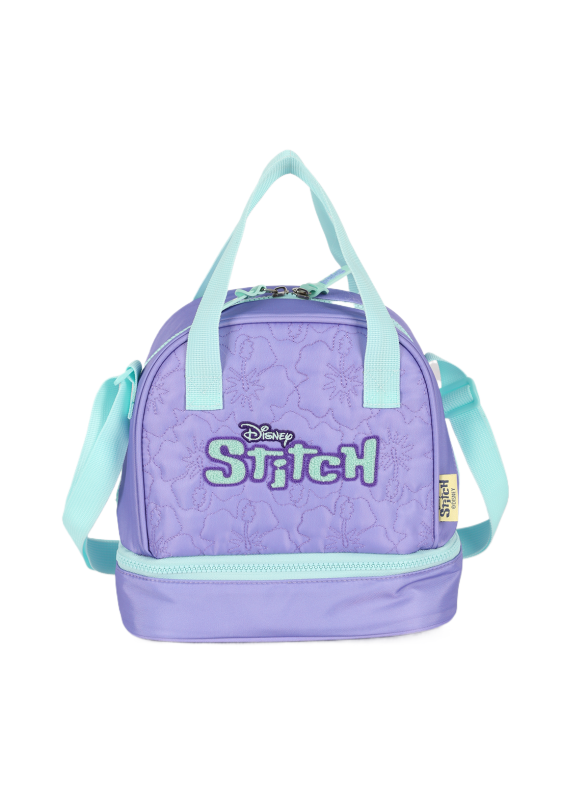 Lancheira Feminina Térmica Stitch Roxo Luxcel LA50073SC