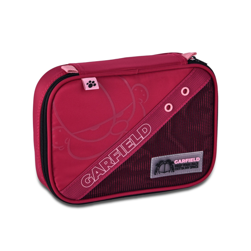 Estojo Clio Garfield Box Gf24662 VINHO PRETA