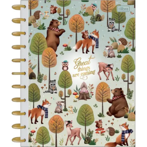 Caderno Tilidisco Loveland 10 Matérias 160 Folhas Tilibra Connect