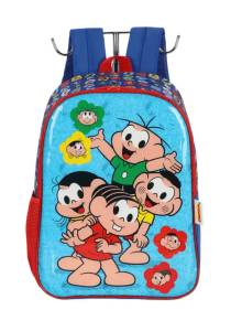 Mochila Luxcel Turma Monica Azul Is41321mn
