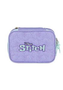 Estojo Feminino Stitch Box Roxo Luxcel ET50074SC