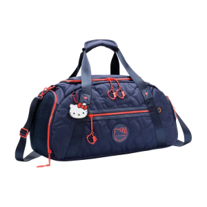Bolsa De Viagem Hello Kitty Feminina Azul Semax