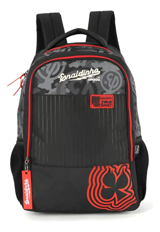 Mochila Masculina Enaldinho Preto Luxcel Ms49451up