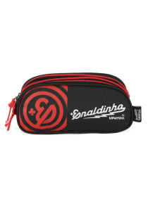Estojo Masculino Enaldinho 3F Luxcel Vermelho Et49453up