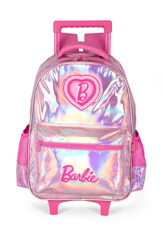 Mochila De Rodinha Barbie Pink Ic42722bb 