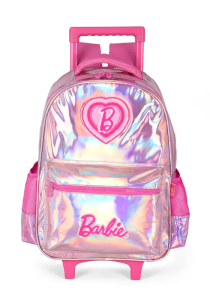 Mochila De Rodinha Barbie Pink Ic42722bb 