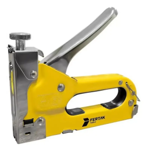 Grampeador Tapeceiro Profissional 4-14 Mm + Grampos de 6mm e 8mm