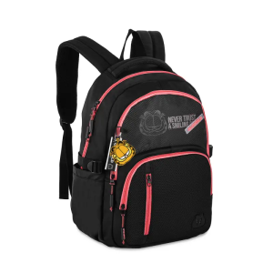 Mochila De Costas Clio Garfield Preto Gf24660