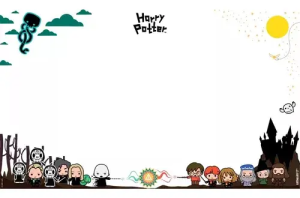 Quadro Eletrostático Harry Potter Infantil Parede Plástico