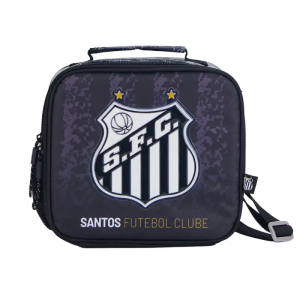 Lancheira Masculina Térmica Santos R Preta Xeryus 16614
