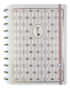Caderno Inteligente 80F Isabela Akkari Rose Key Cigd4366