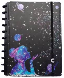 Caderno Inteligente 80 Folhas Estrelas Cigd4096 CI