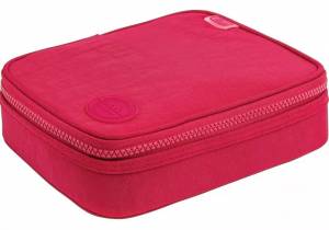 Estojo Tilibra Academie Box 1 Fecho Rosa