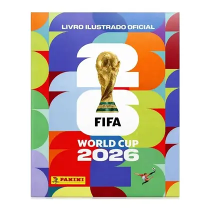 Album Copa Panini 2026 Capa Cartão + Capa protetora  