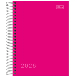 Agenda Anual Tilibra Pepper Rosa Esp M4 2026