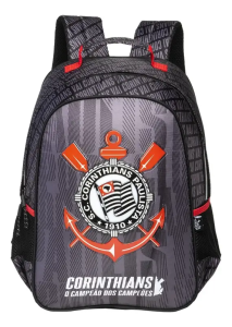Mochila Masculina Corinthians R Xeryus Preta 16402
