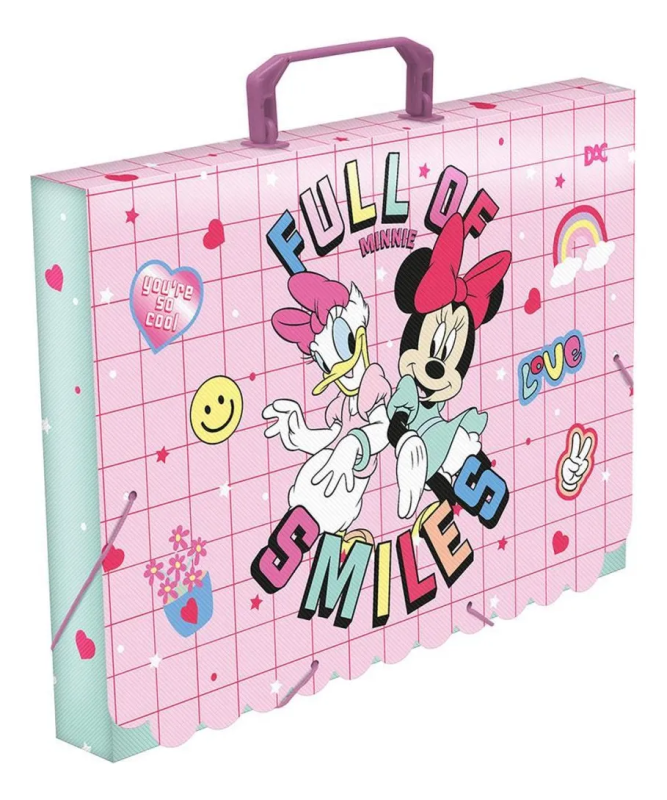 Maleta Escolar Infantil Minnie Dac 40Mm 5133