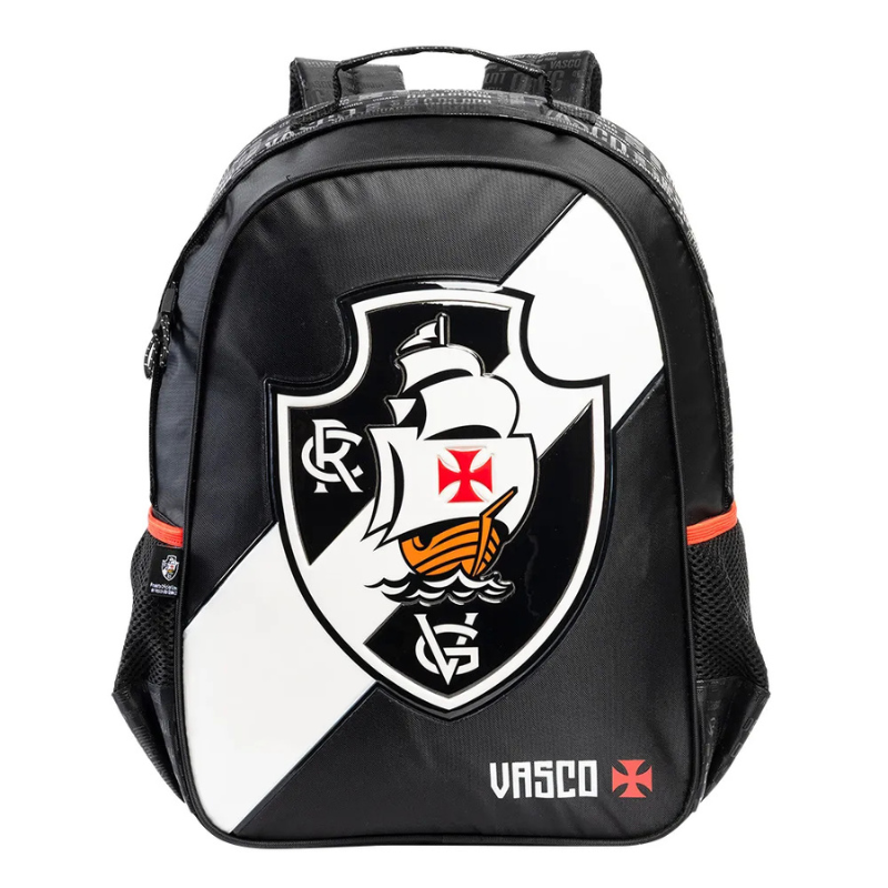 Mochila Masculina Vasco R Preta Escolar Xeryus 16502