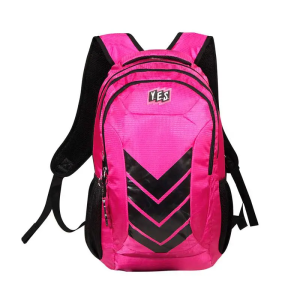 Mochila Yes 3 Compartimentos Rosa Mc1810