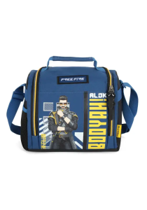Lancheira Masculina Térmica Free Fire Azul Luxcel La49786ff