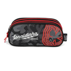 Estojo Masculino Enaldinho 3F Luxcel Preto Et49453up