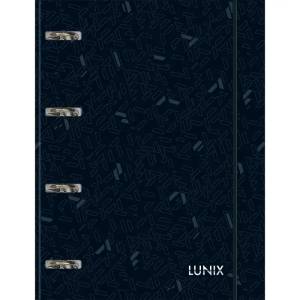 Fichário Tilibra Lunix Preto Cartonado