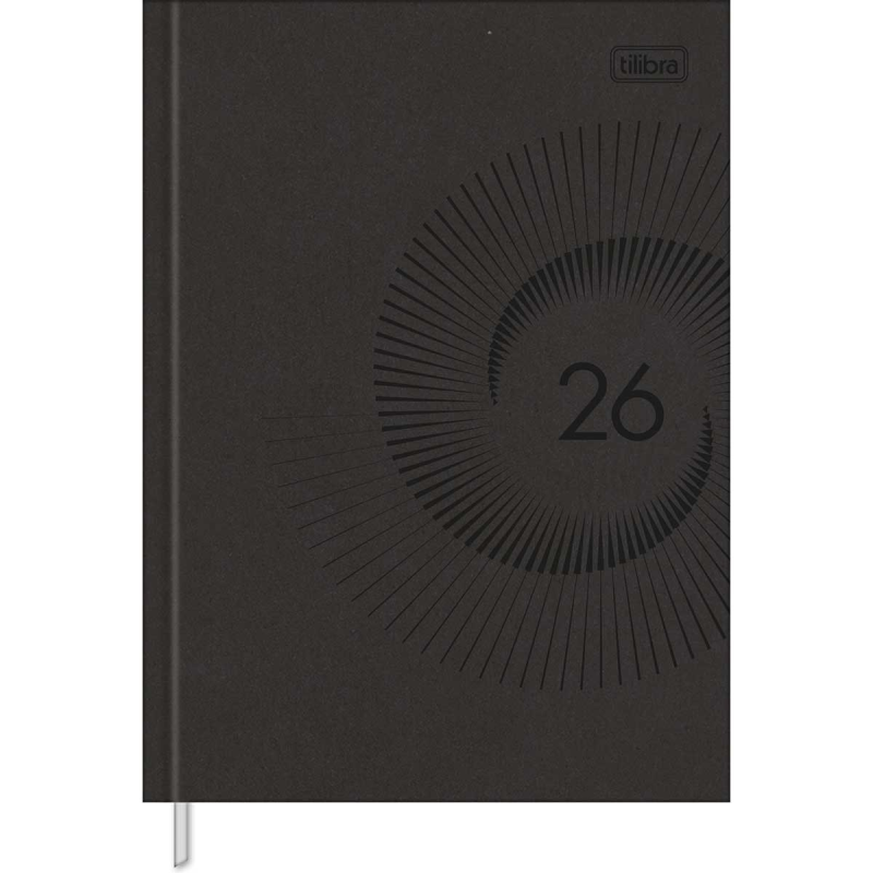 Agenda Anual Tilibra Pratika Cores Pequena Costurada M4 2026 Sortido