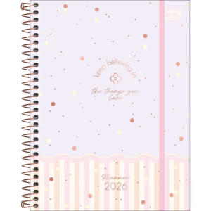 Agenda Anual Tilibra Planner Soho Espiral Md M7 2026