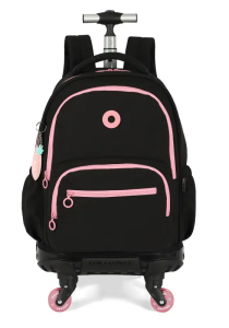 Mochila Carrinho Luara Preta UP4YOU MC49482UP 