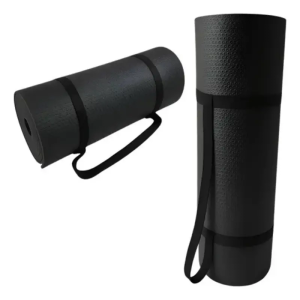 Tapete Atividade Fisica 1,80Mx53cm 10Mm Preto Rdj