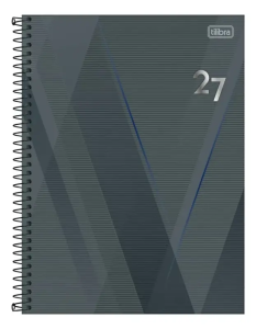 Agenda Anual Tilibra Spot Grande Espiral M9 2027 Sortido