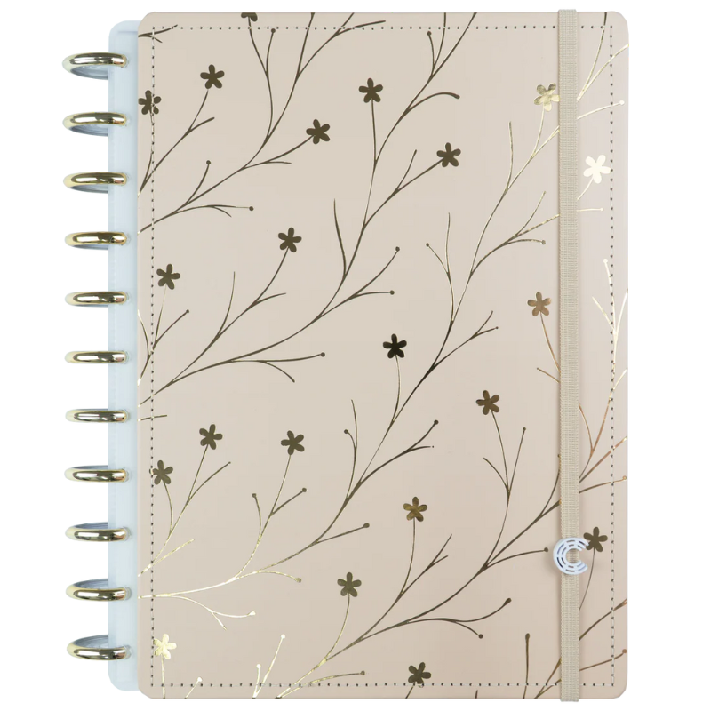 Caderno Inteligente 140F Miss Floral By Giulia Benite 10M