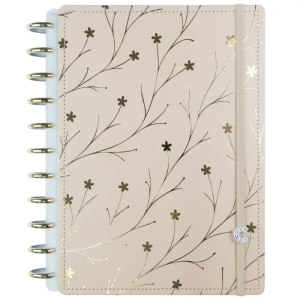 Caderno Inteligente 140F Miss Floral By Giulia Benite 10M